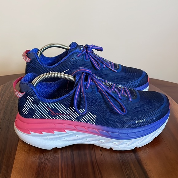 Hoka One One Shoes - Hoka One One Bondi 5 F27217J Running Shoes Pink and Purple